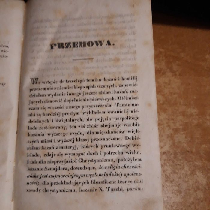 KAZANIA z Najlepszych Autorów - WARSZAWA  1840, psk., bdb stan