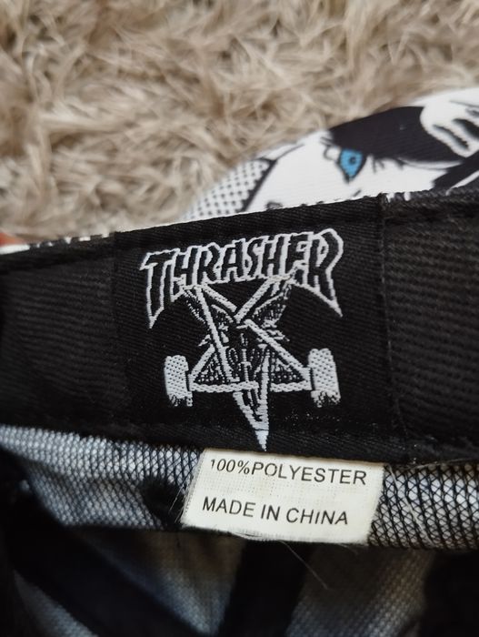 Czapka z daszkiem kaszkiet Trasher