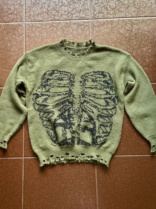 светер в стилі авангард y2k