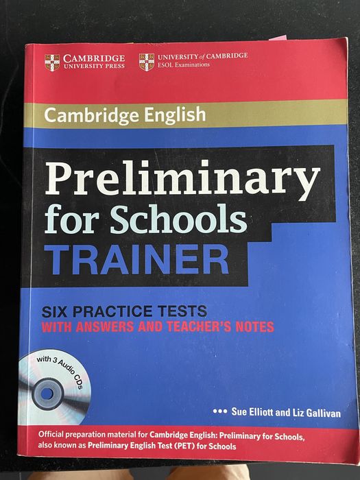Preliminary for Schools TRAINER