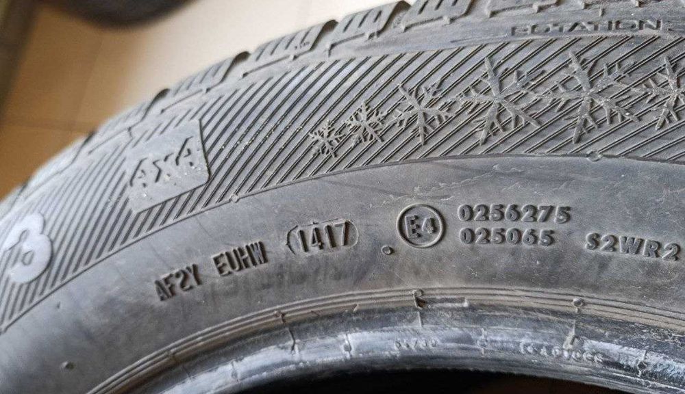 Комплект шин б/у 225/65R17 102H Barum Polaris 3