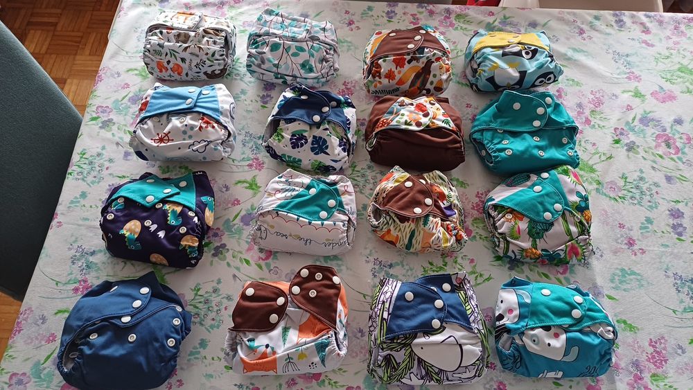 Fraldas bebé reutilizáveis