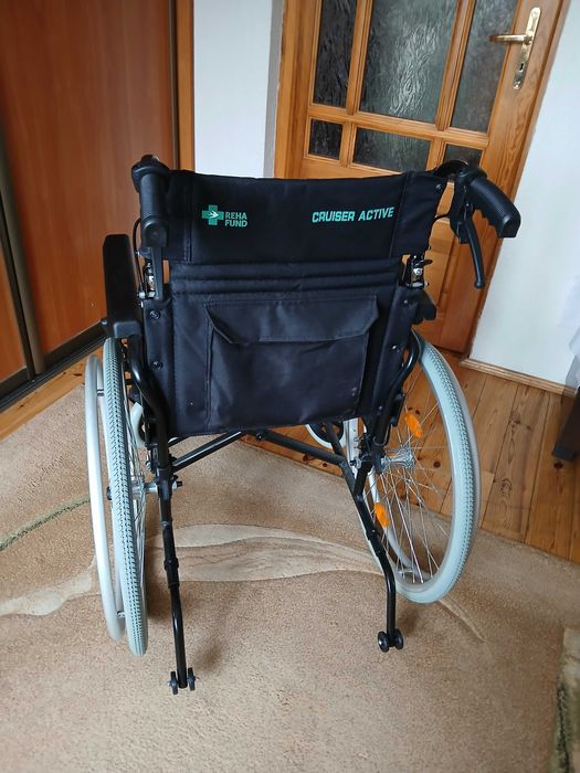 Aluminiowy wózek inwalidzki Reha Fund Cruiser Active RF-3