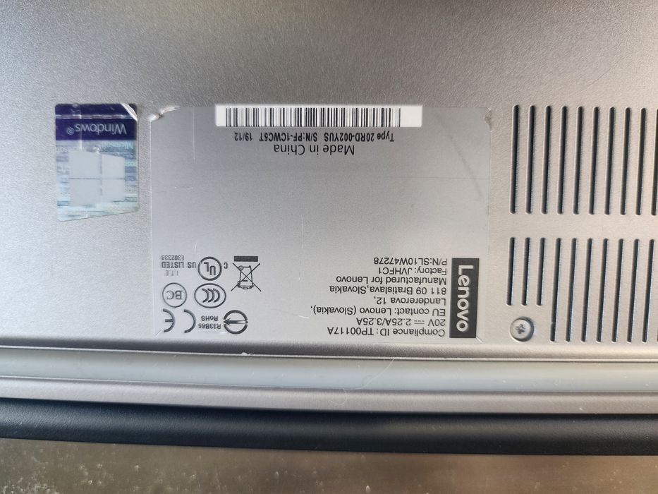 Продам ноутбук Ленова E15 i7 -10510U