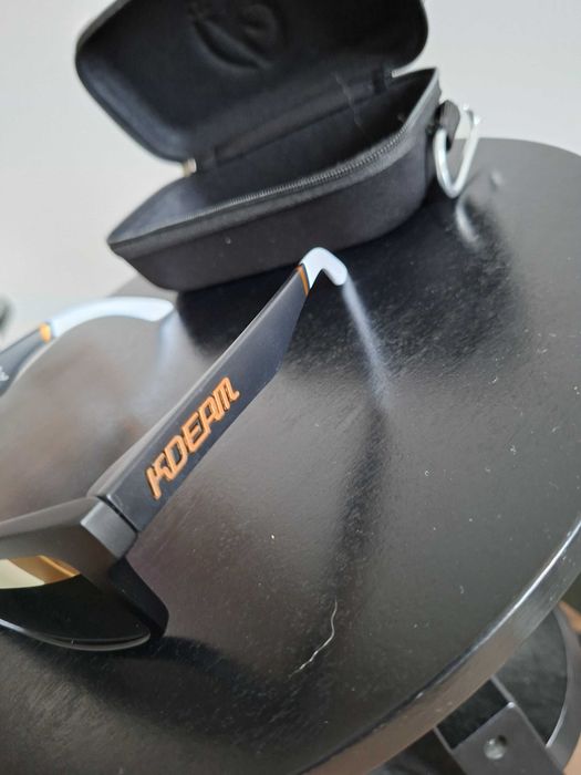 Okulary Przeciwsłoneczne Polaryzacyjne KDEAM Navi Gold