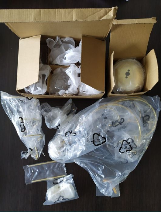 Okazja!!! Kinkiet złoty + szklane kule wyprzedaż!!!