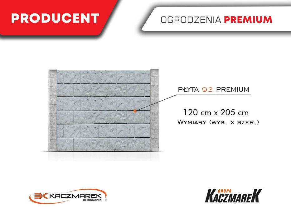 Ogrodzenia Betonowe PREMIUM | Nowoczesne Wzornictwo