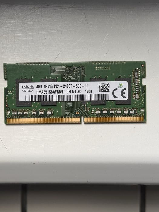 Оперативна Памʼять 4GB SK hynix DDR4 2400 MHz