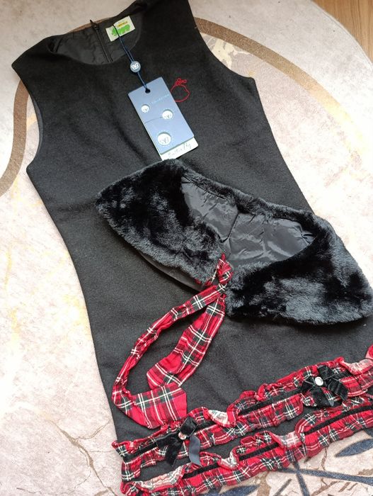 Сарафан плаття зимове тепле для фотосесії