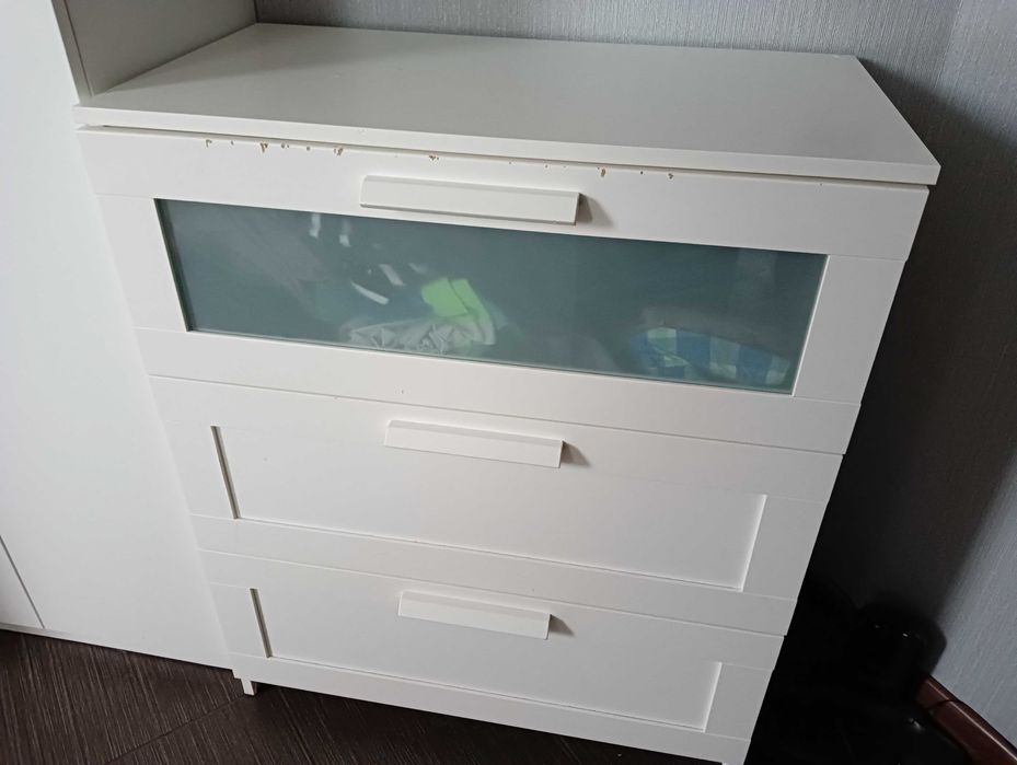 Komodę IKEA Brimnes z 3 szufladami