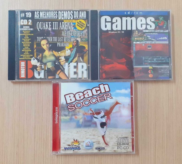 Lote de Jogos e Demos para PC