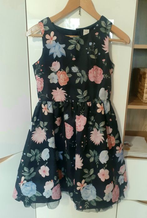 Sukienka dziewczeca imprezowa elegancka Smyk r.152