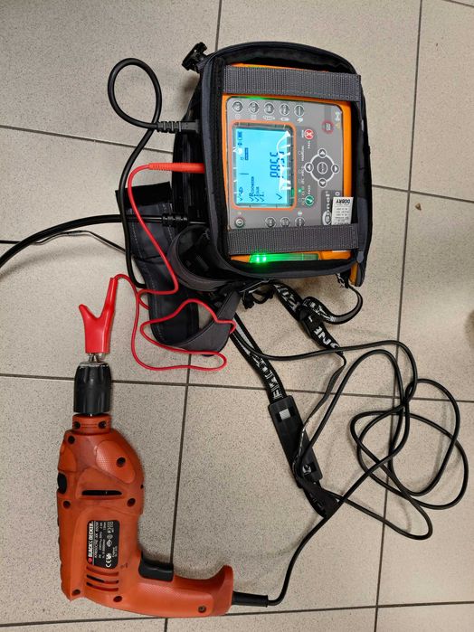 Pomiary instalacji elektrycznej , badania elektronarzędzi oświetlenia