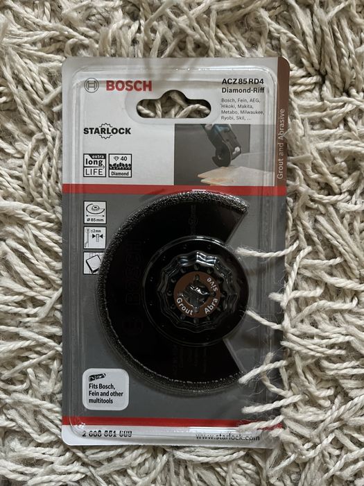 Zestaw brzeszczotów bosch starlock/starlock plus- ground,diamond,metal