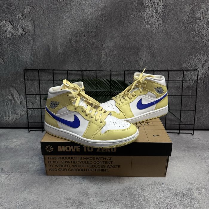 Кросівки Nike Air Jordan 1 Lemon Wash як нові