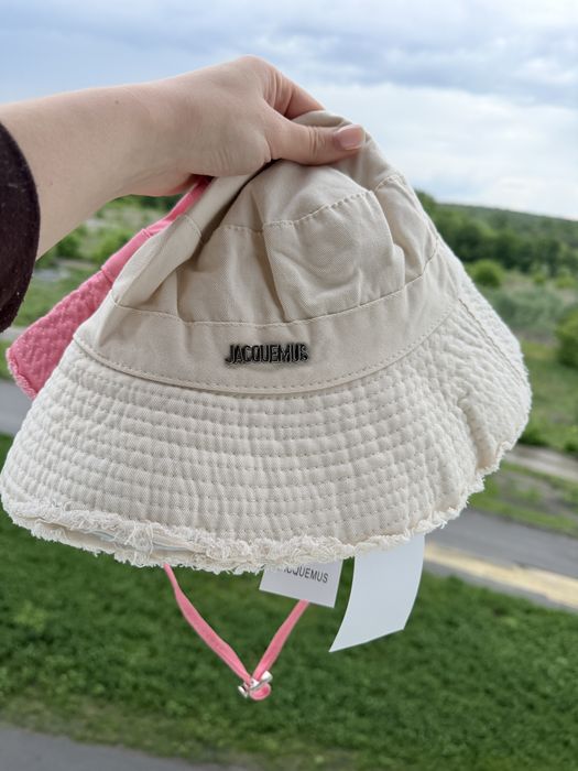 Жіноча панама Jacquemus жакмюс рожева бежева
