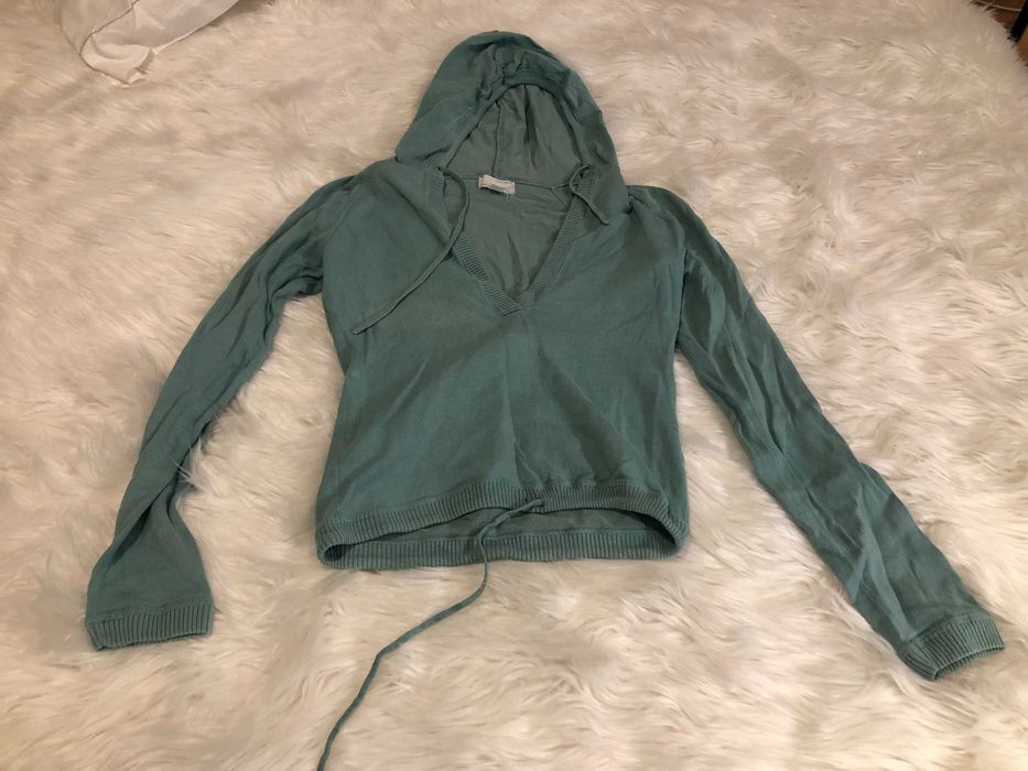 camisola azul zara tamanho m