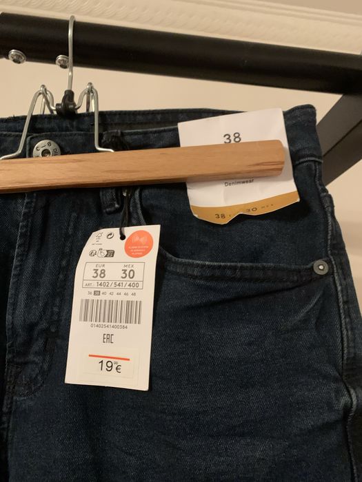 Spodnie jeans na 170cm