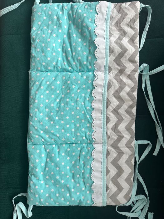 Becik + ochraniacz łóżeczka