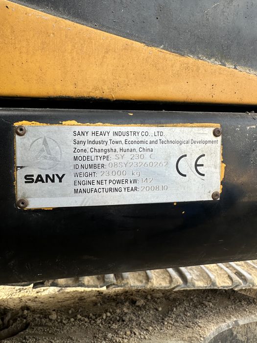 Koparka Gąsienicowa Sany 230 C