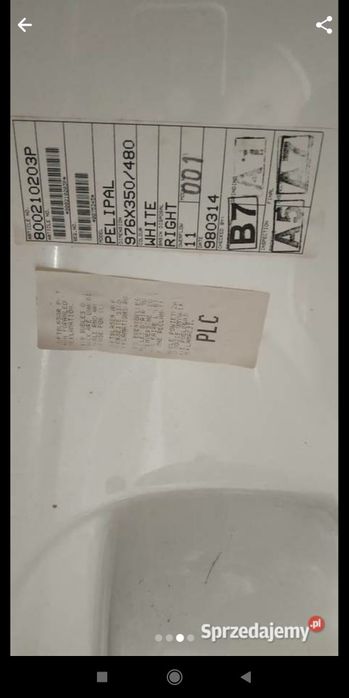 Umywalki konglomerat okazja