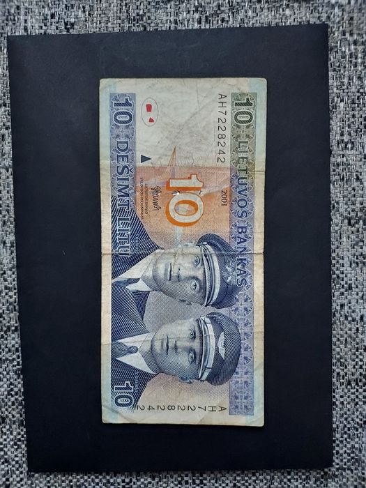 10 litas Litwa  2001