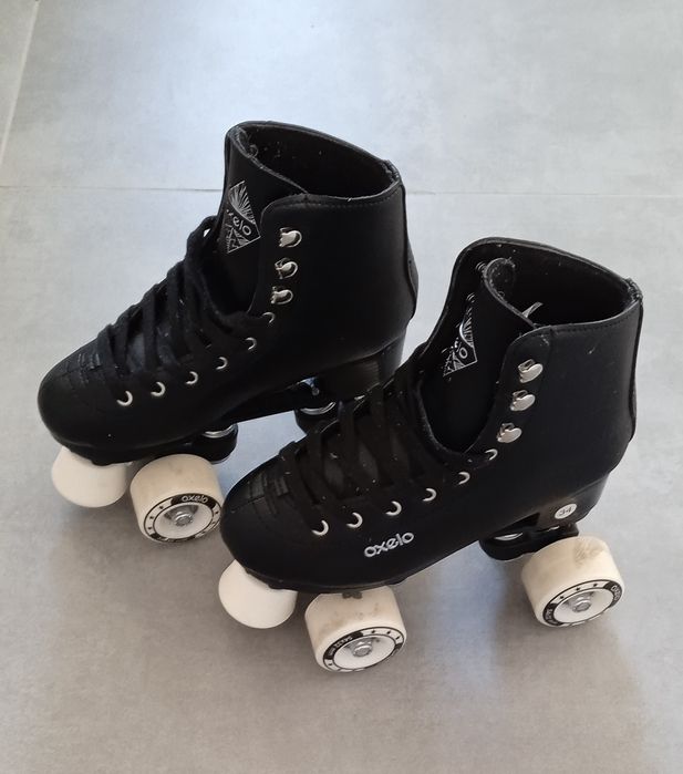 Wrotki figurowe OXELO rozmiar 34, czarne