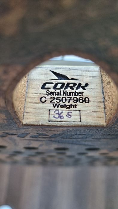 Cork padel Extreme Black (como nova) 365gr