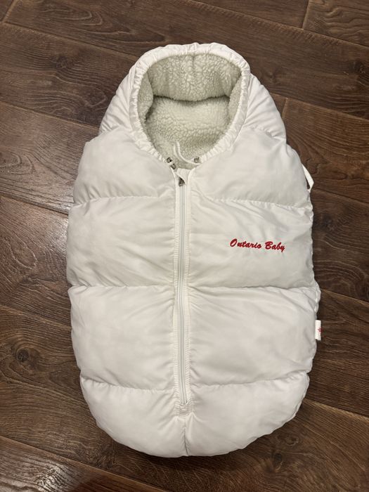 Зимовий конверт Ontario baby, та теплий комбінезон H&M для немовлят
