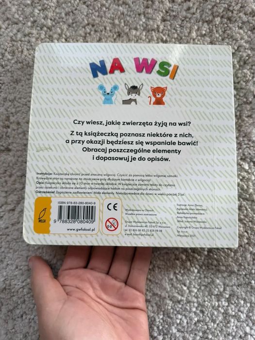 Książka obrotowa Na Wsi Obracajka