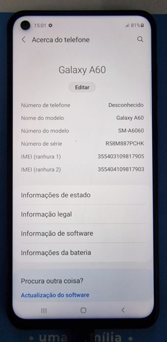 Samsung galaxy A60