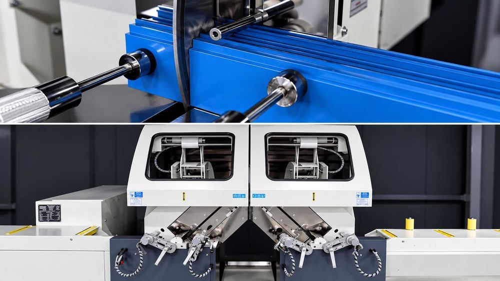 Serra Dupla Cabeça CNC - OZ Machine