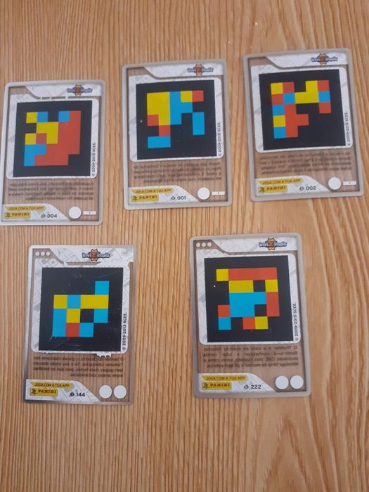 5 Cartas Invizimals DIAMANTE – Uberjackal + Elementais (raras e origin