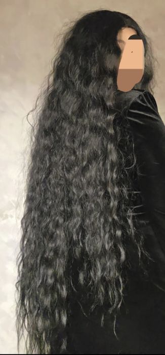 Peruka czarna lace front