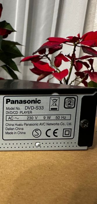 Dvd odtwarzacz panasonik