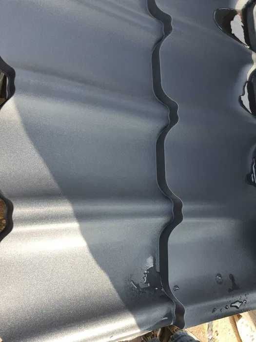 Blacha modułowa, blachodachówka modułowa, panelowa GRAFIT RAL 7016MAT