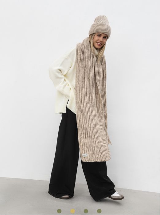 комплект шарф і шапка