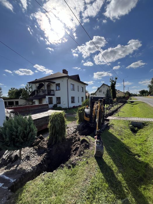 Usługi Minikoparką ! Wiertnica ! Wywrotka 7,5 T DMC !