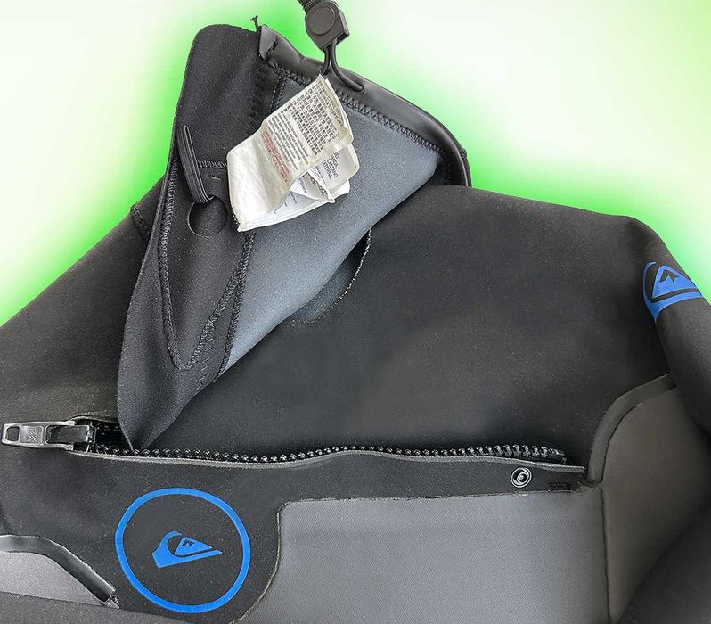 Fato de Surf QuickSilver Syncro Plus, 4/3 Chest Zip Wetsuit, Como Novo