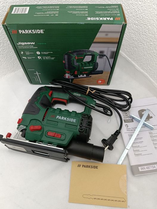 Маятниковий електролобзик Parkside PSTD 800 G6, лобзик парксайд мереже