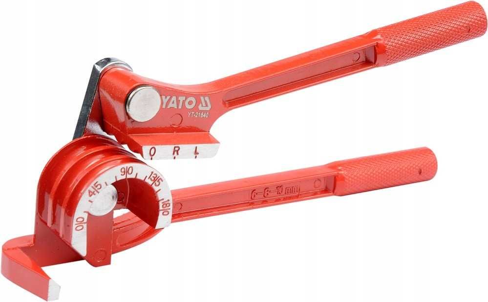 Giętarka Ręczna YATO do Prętów Drutu 6-10mm – Solidna i Precyzyjna