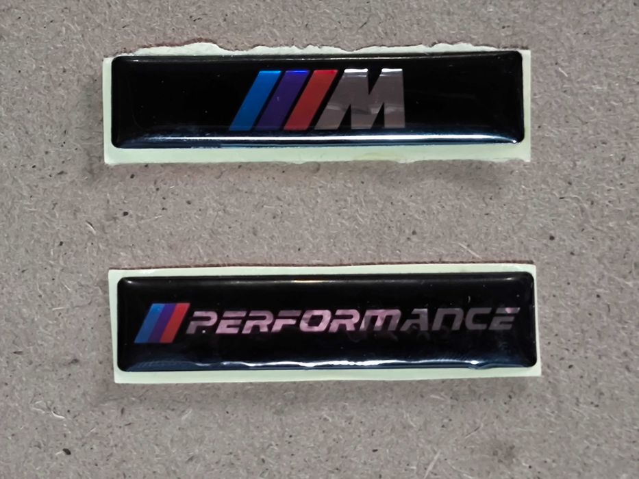 Autocolantes stickers gel e metal BMW