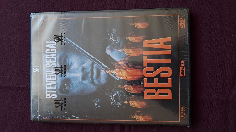 Steven Seagal Bestia na DVD Folia Nowe