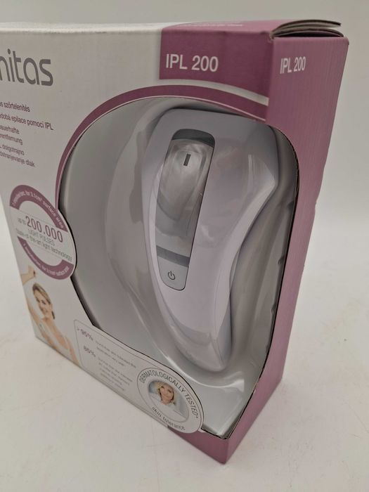 Depilator Sanitas IPL200 z filtrem UV i czujnikiem typu skóry JAK NOWY