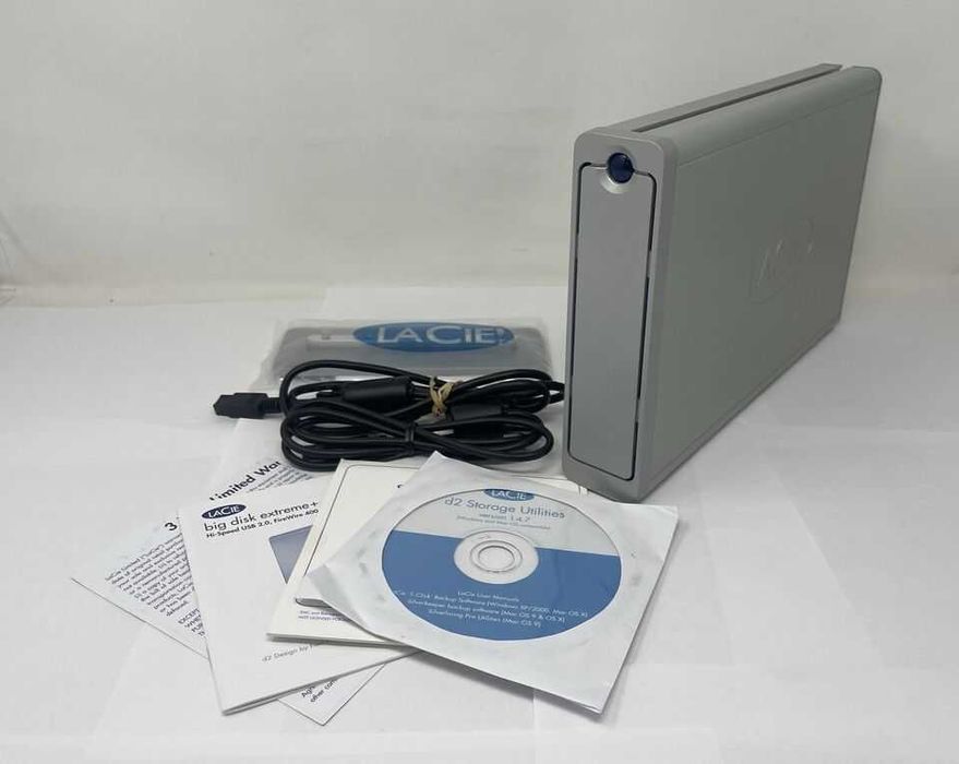 LaCie Ethernet Disk Mini External Hard Drive, 7200 RPM, 320 GB64738687471747120