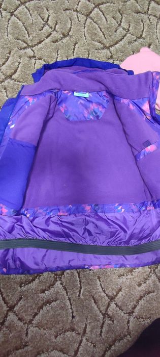 Зимова лижна куртка для дівчинки 11-12 років
