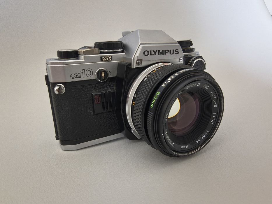 Olympus OM10 + Zuiko 50mm f1.8 funcionais