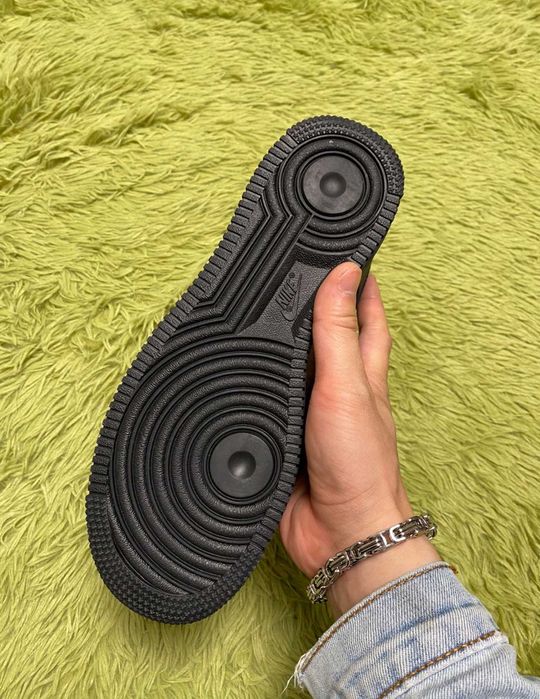 Nike_Air_Force_1_Low_'07_Black męskieTrampki r.45