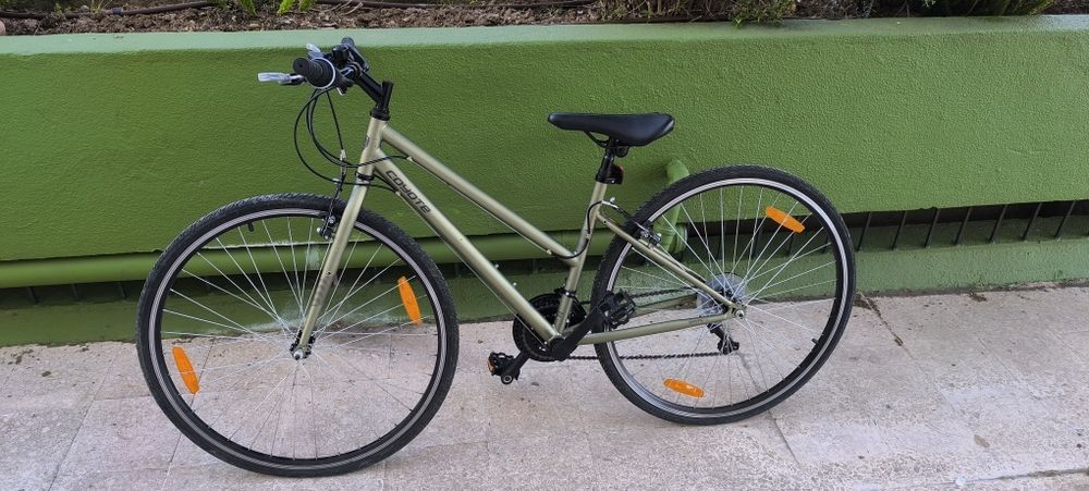 Bicicleta Urbana/Híbrida Coyote - Quadro Alumínio