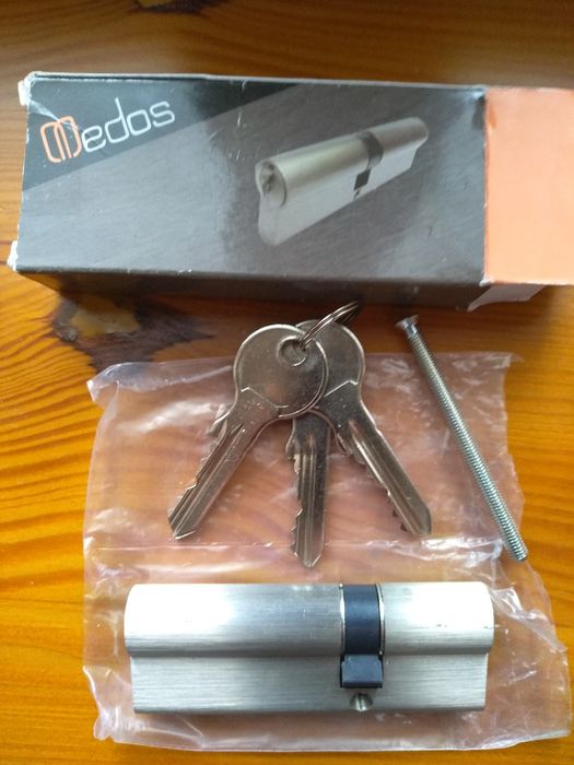 Цилиндр,личинка MEDOS 30/55 на дверной врезной замок